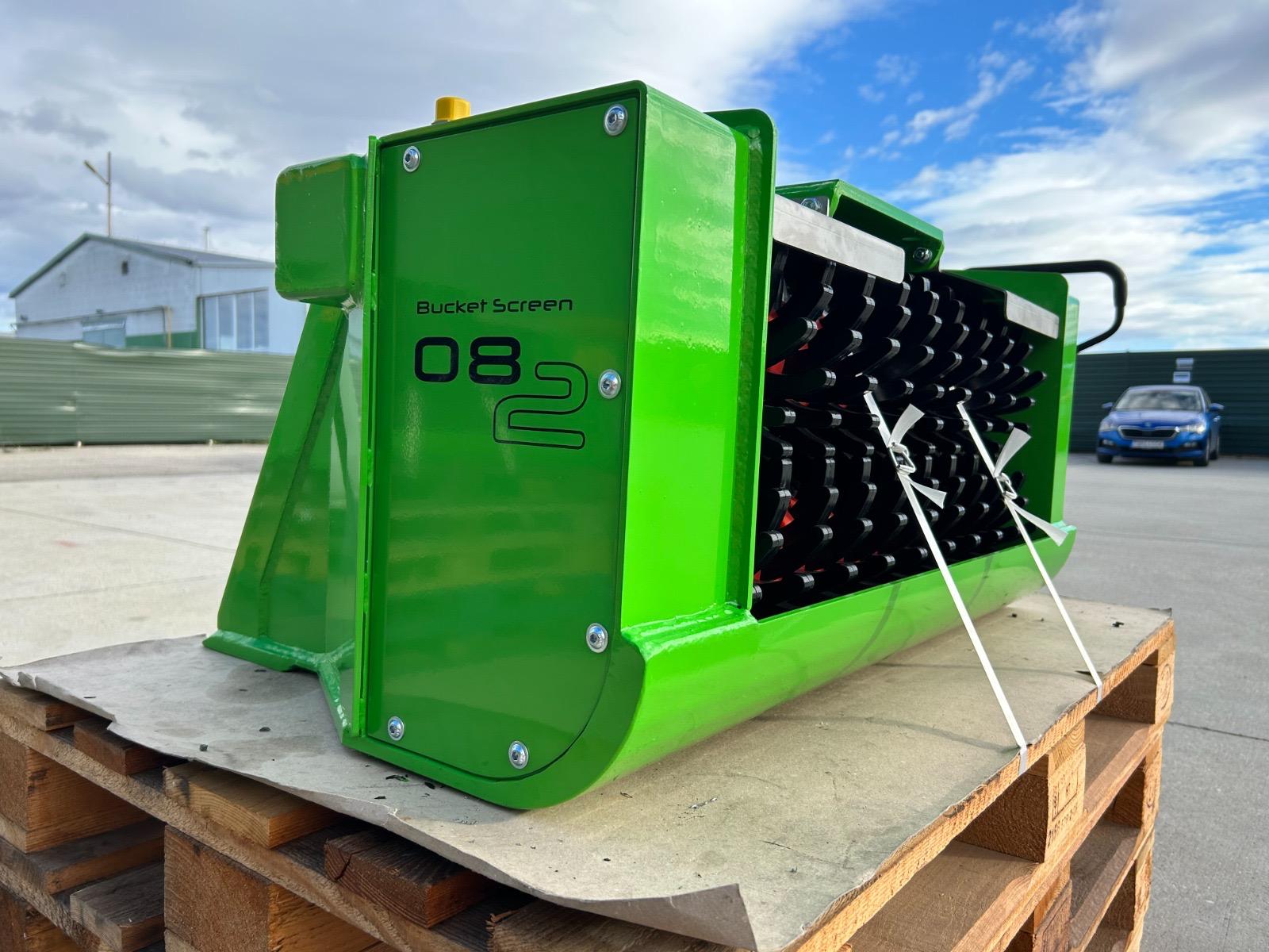 Bucket Screen BS 08/2 in open zicht