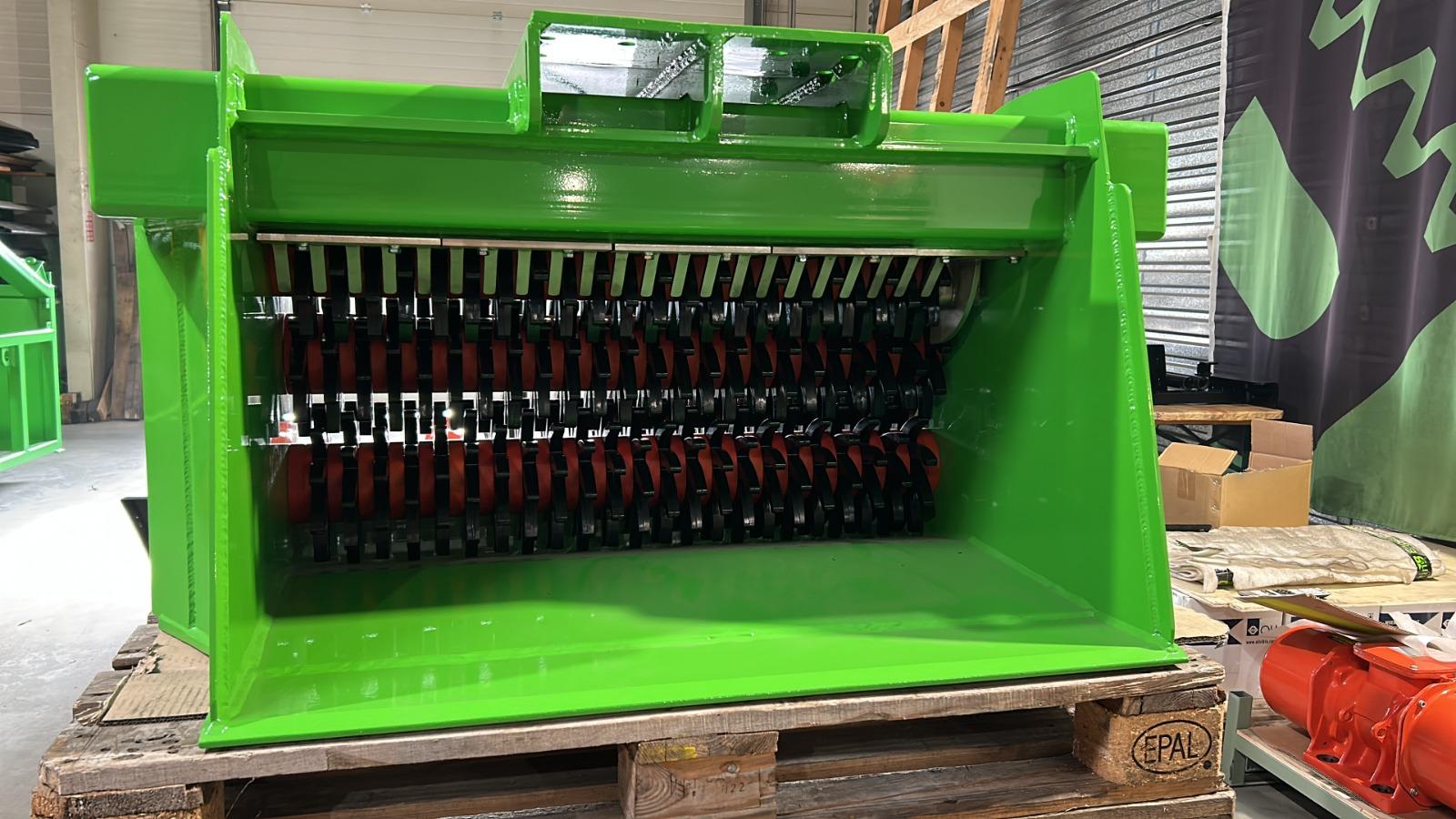 Bucket Screen open vooraanzicht